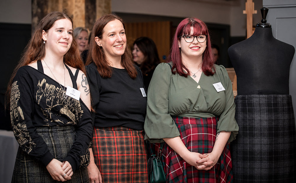 Kiltmaking Apprentice Kayleigh Showcases Her Work at Prestigious QEST & Johnnie Walker Even