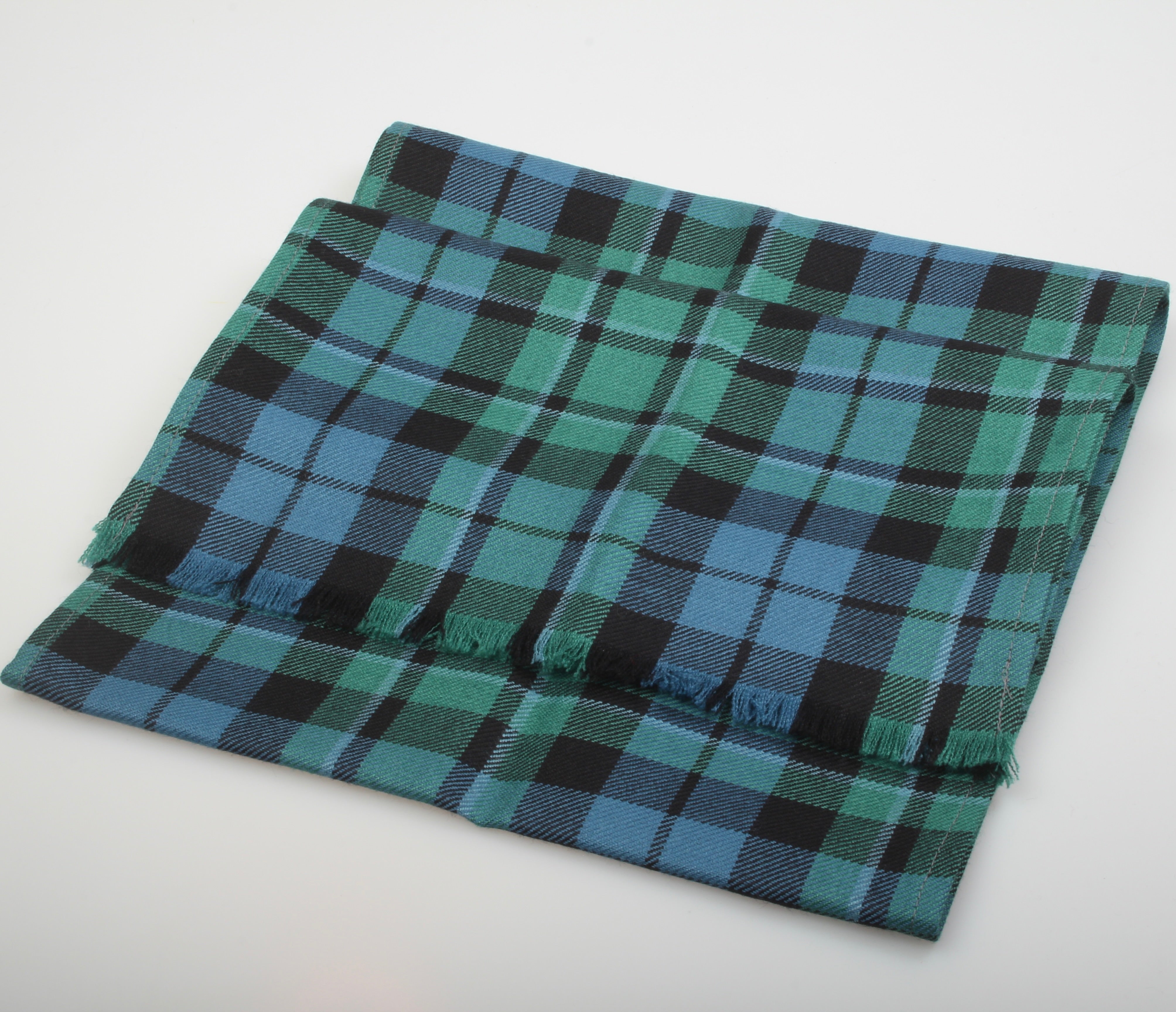 Luxury Lightweight Scarf in MacCallum Ancient Tartan