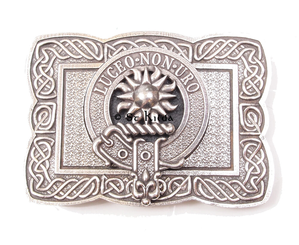 Celtic Clan Crest Buckle For Kilt Belts - All Clans