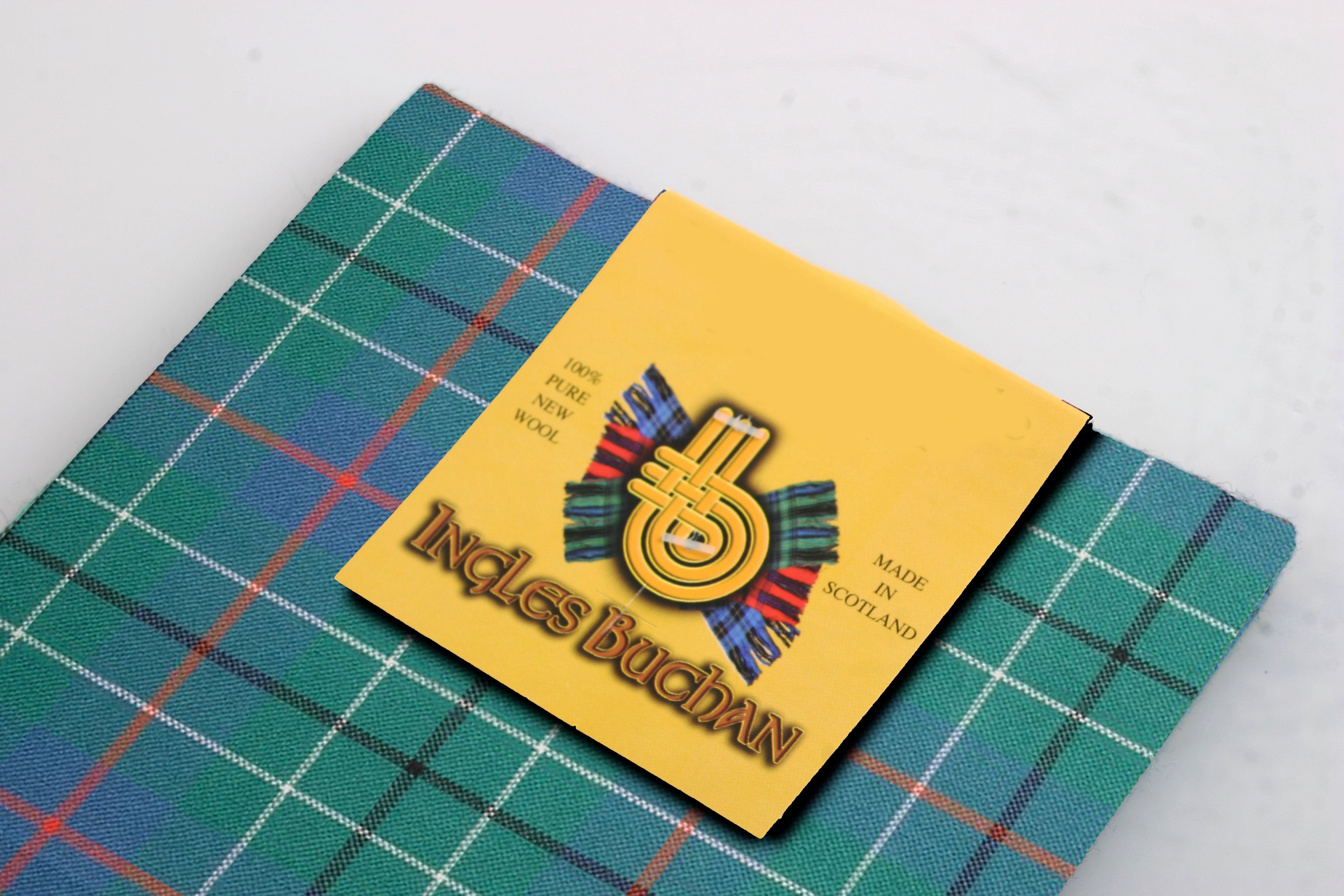 Scarf in Duncan Ancient Wool Tartan
