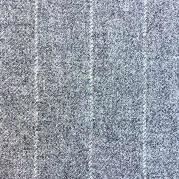 Grey Stripe Tweed Hand Stitched Kilt