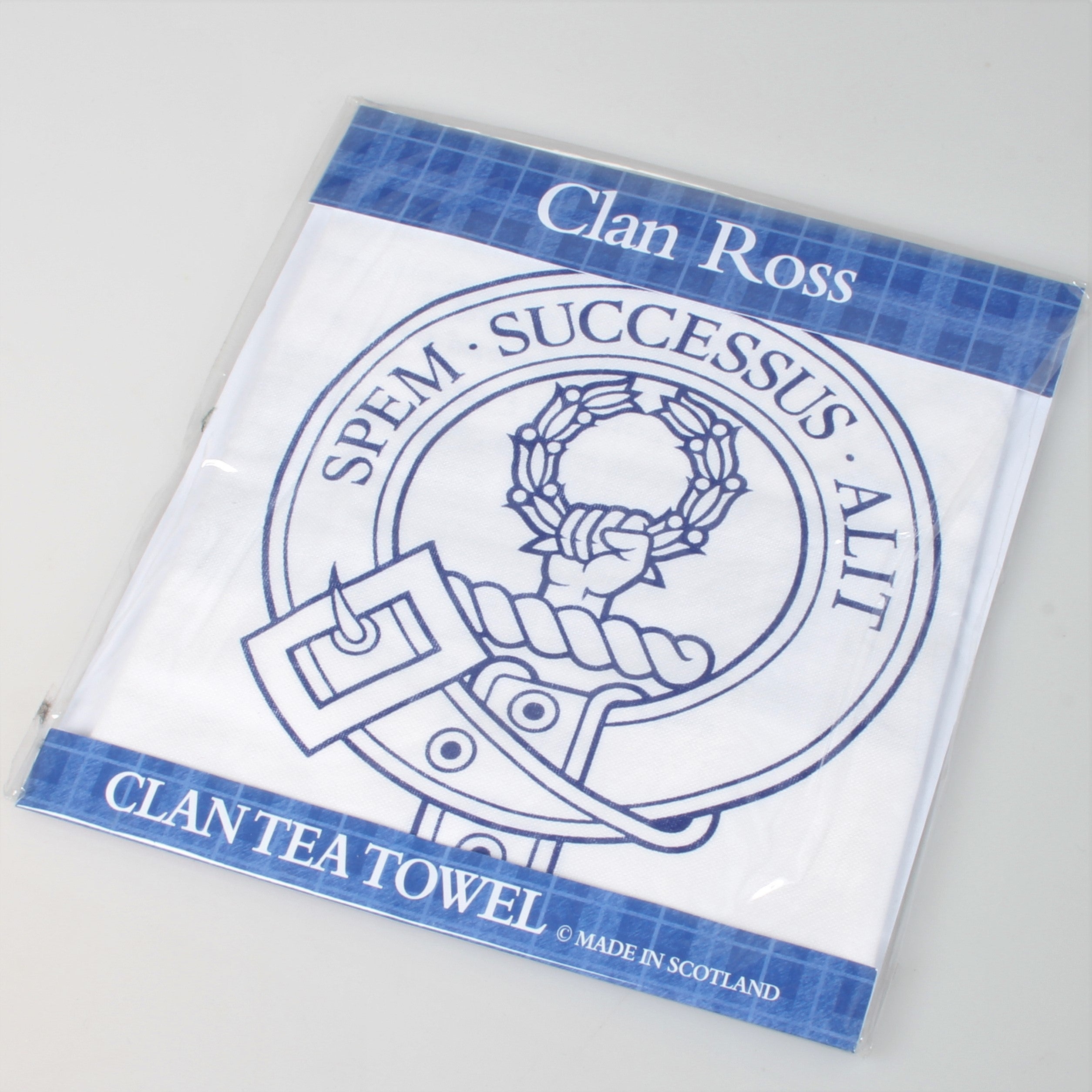 Ross Clan Crest Tea Towel (To Clear)