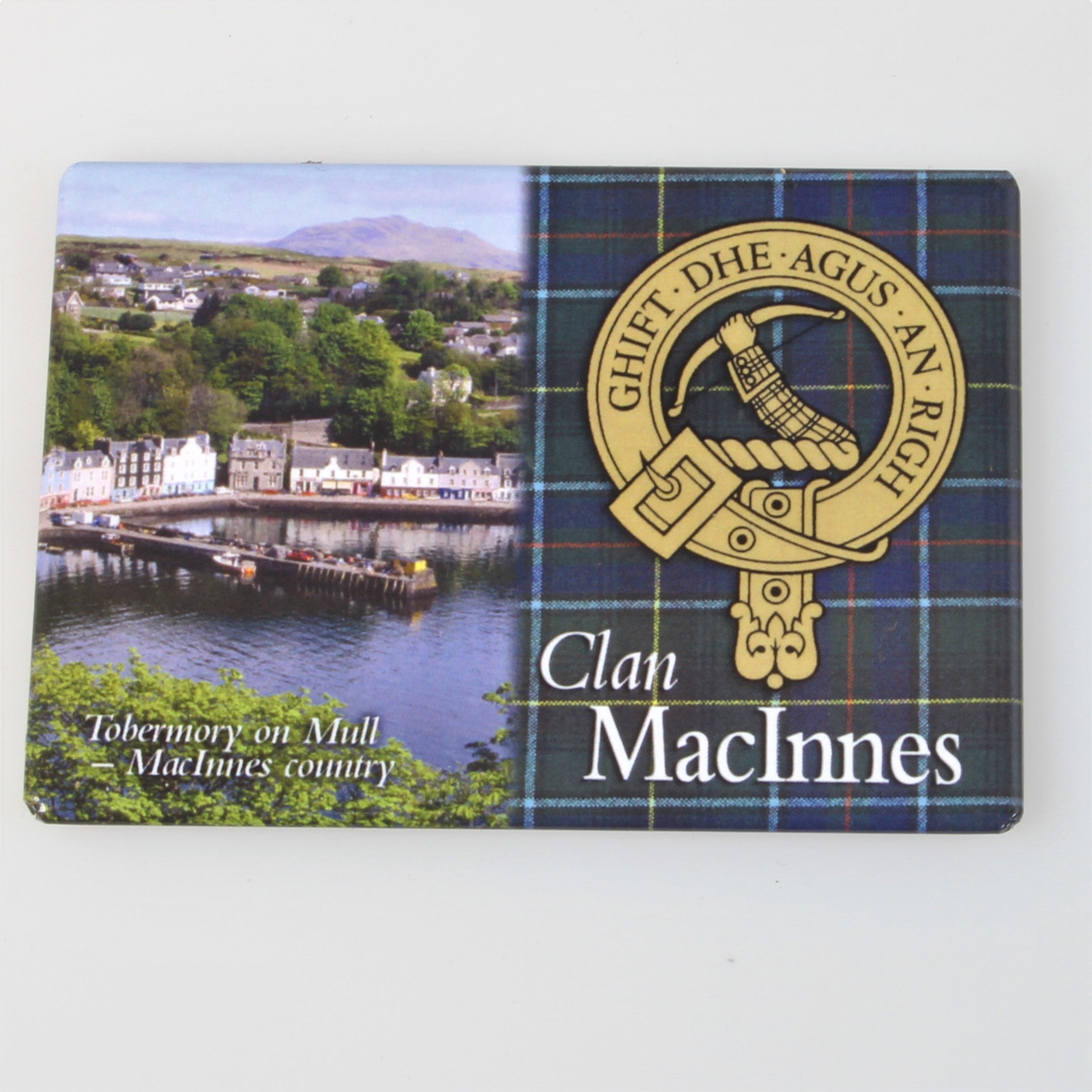 MacInnes Clan Crest Fridge Magnet
