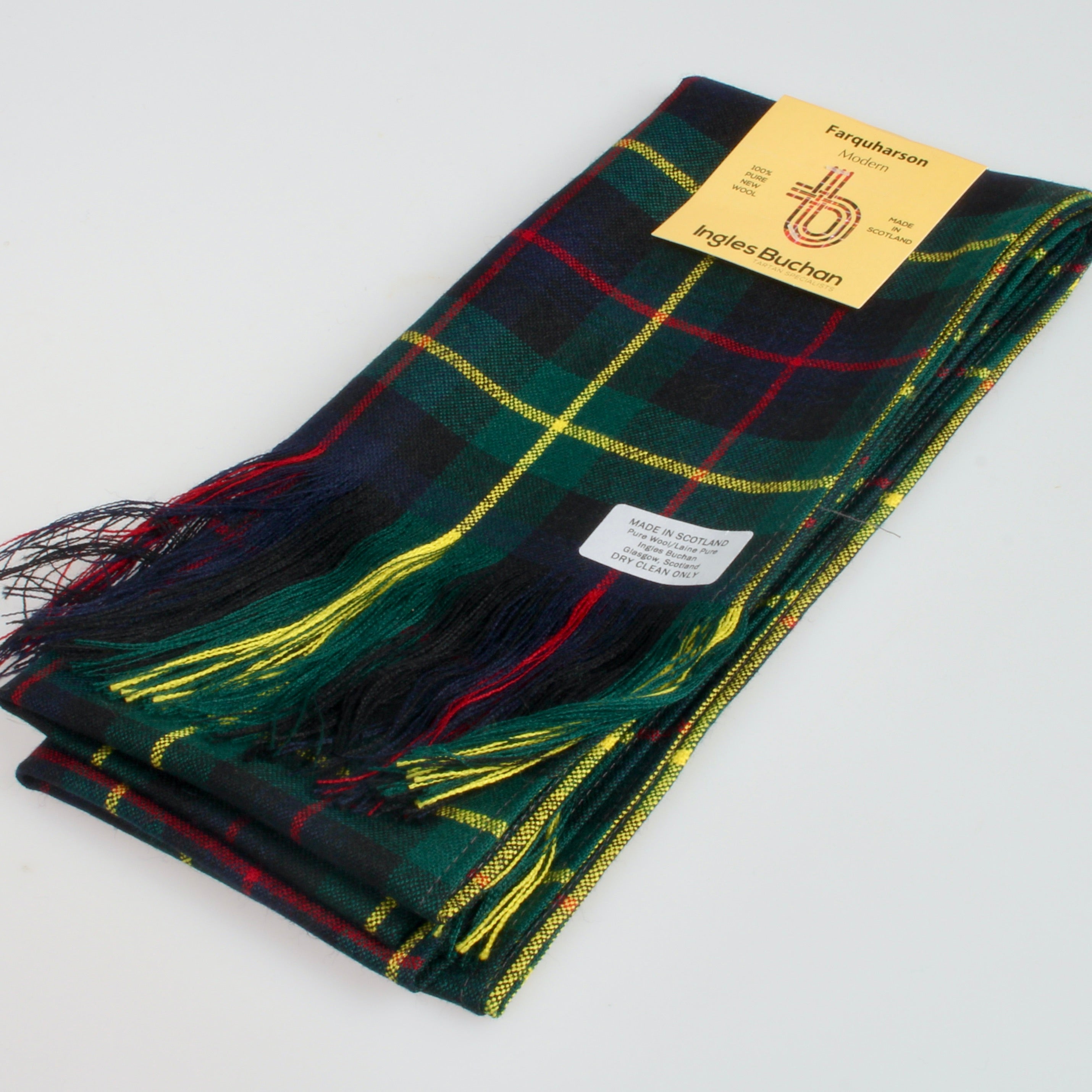 Farquharson Modern Tartan Saddle Handbags