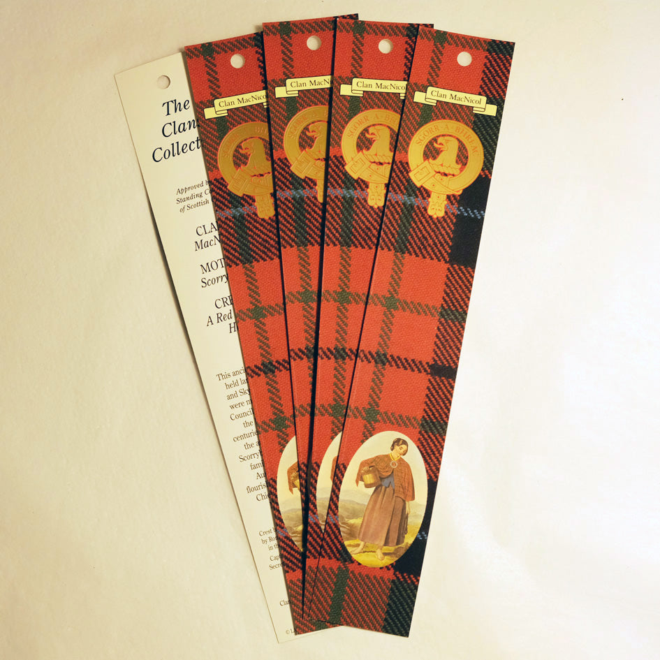 MacNicol Bookmarks 5 Pack