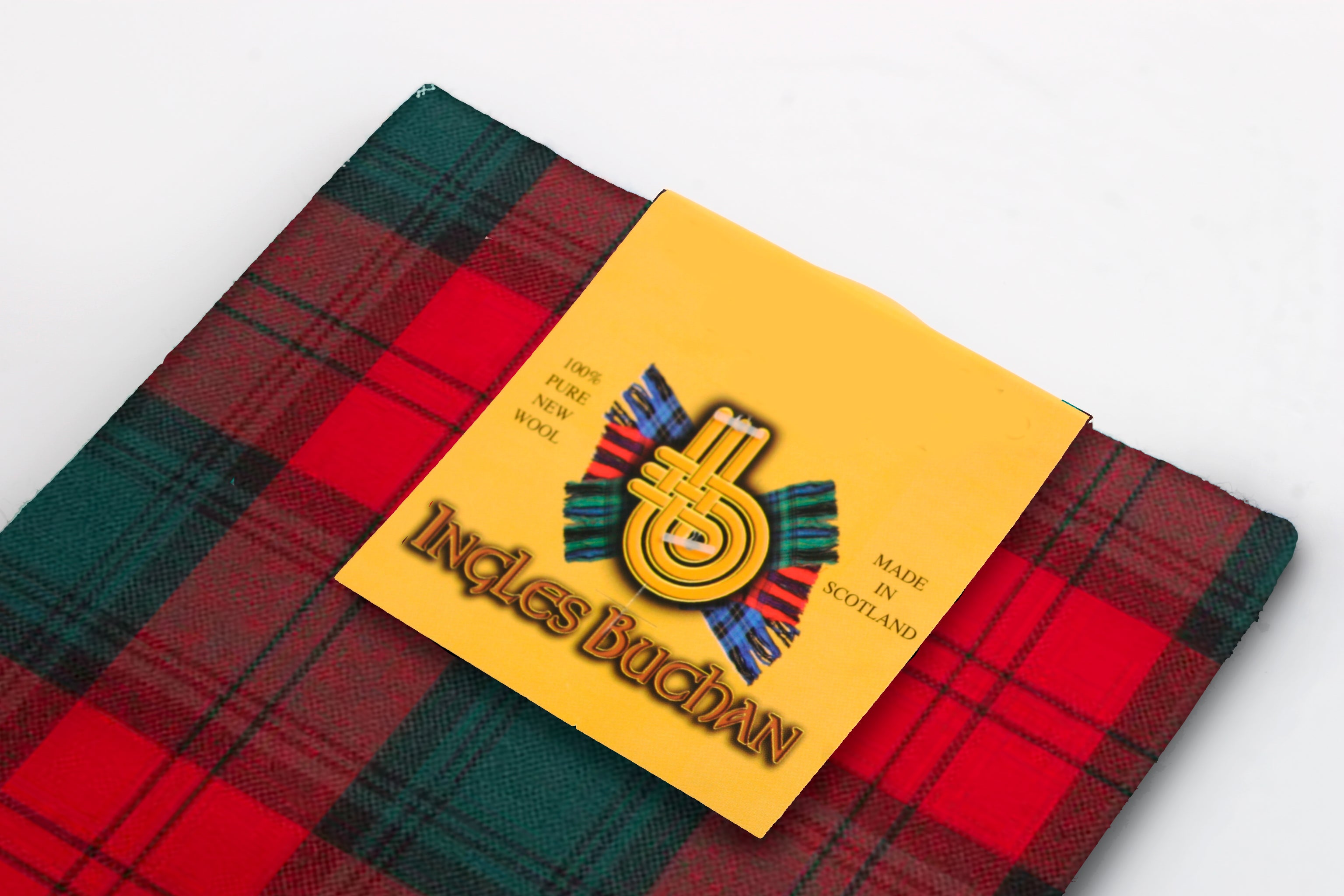 Wool Scarf in Stewart of Atholl Modern Tartan
