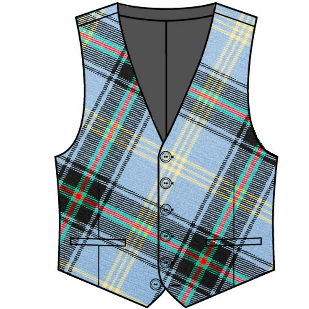 Bell of the Borders Gents Waistcoat on the bias