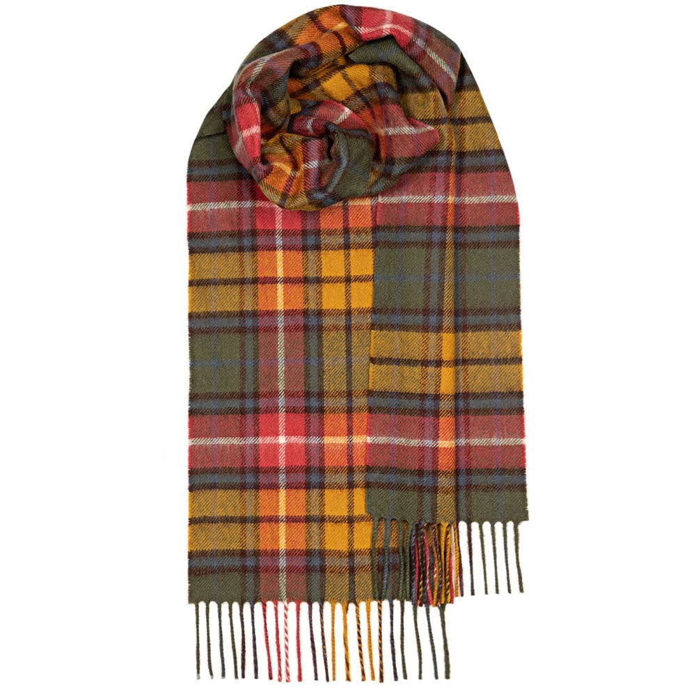 Bowhill Standard Tartan Lambswool Scarves