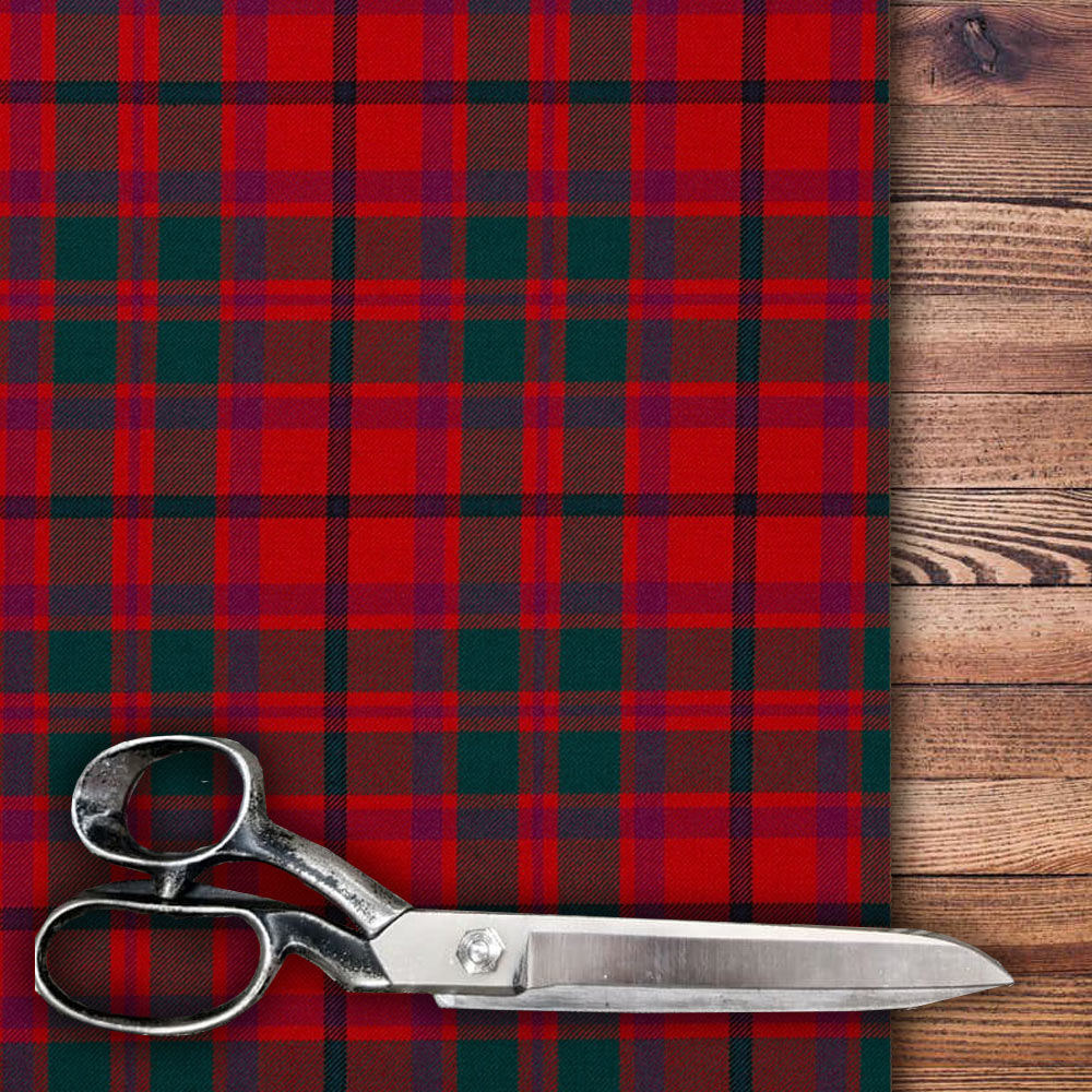 Shaw of Tordarroch Red Modern - Old and Rare Tartan Medium