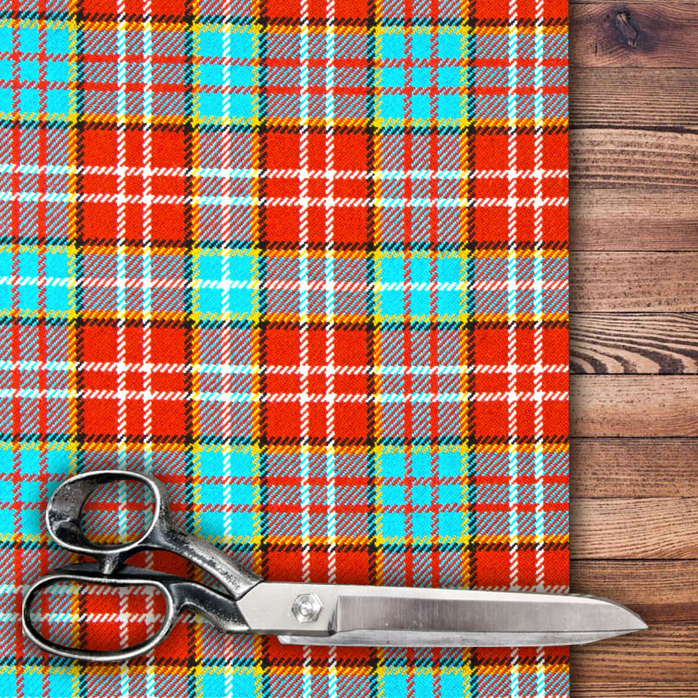 Ogilvie Old Ancient Heavy Weight Tartan per meter