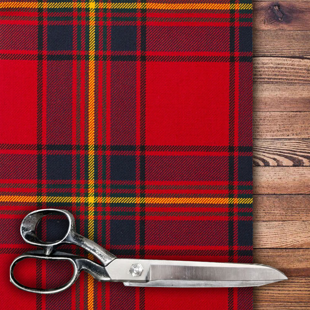 Oliver Modern Lightweight Tartan by the Meter