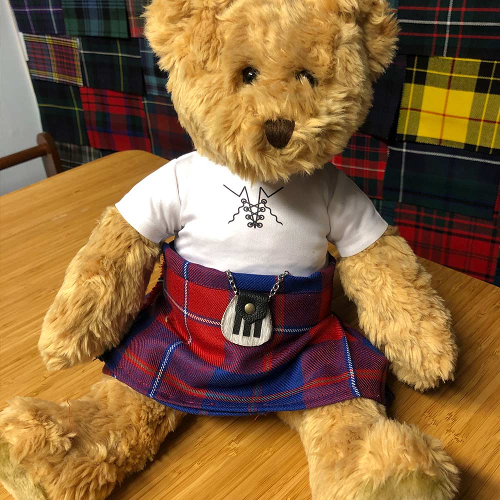 Wee Callum - Ancestral Bear in any Tartan