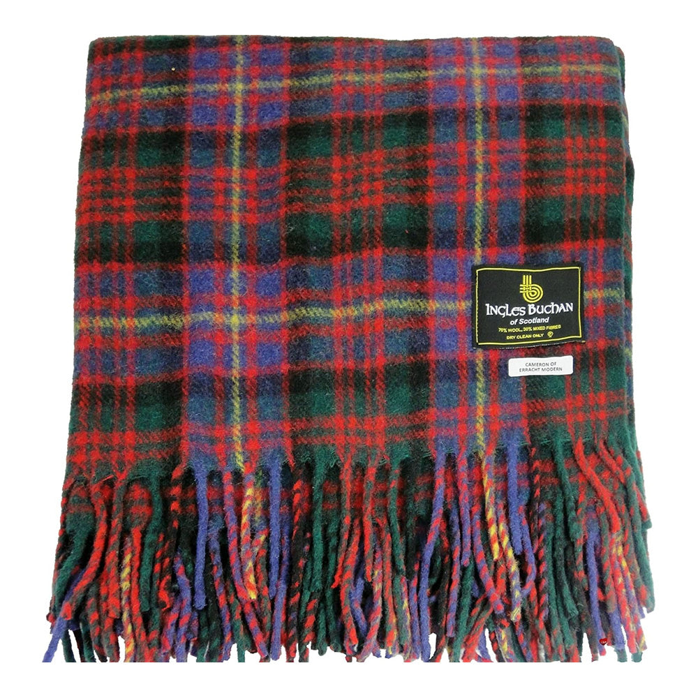Cameron of Erracht Tartan Throw Rug