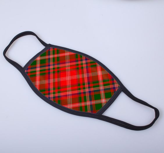 MacDougal Tartan Printed Face Mask
