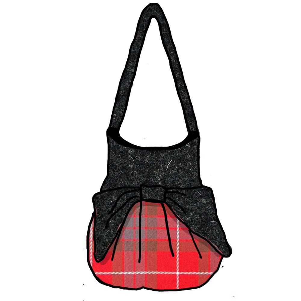 Fraser Red Weathered Effie Bag