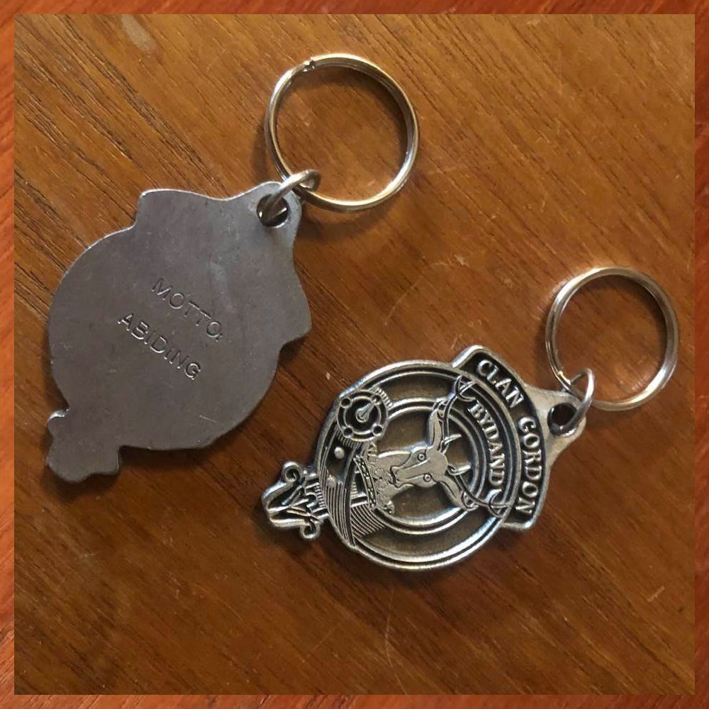 Clan Gordon Metal Keyring
