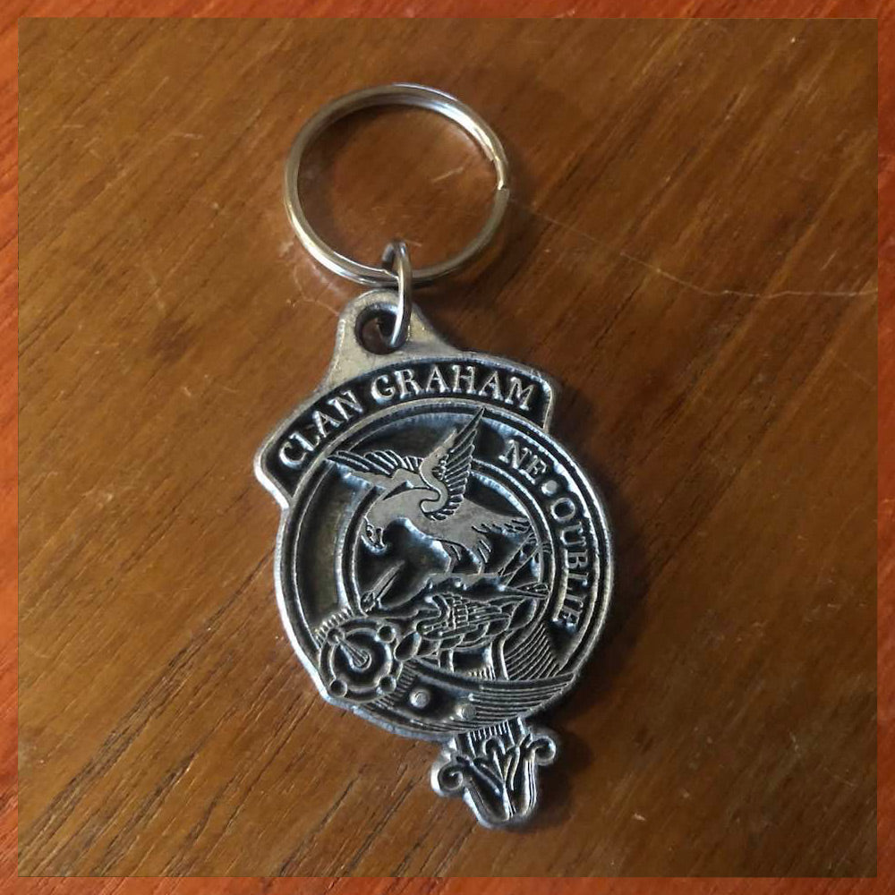 Clan Graham Metal Keyring