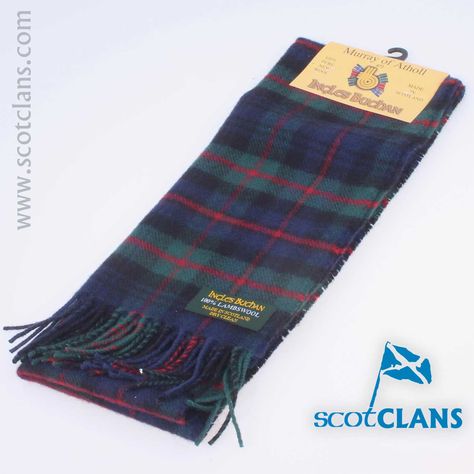 Murray of Atholl Modern Lambswool Scarf
