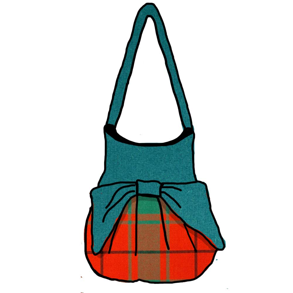 MacDonald of the Isles Red Ancient Effie Bag