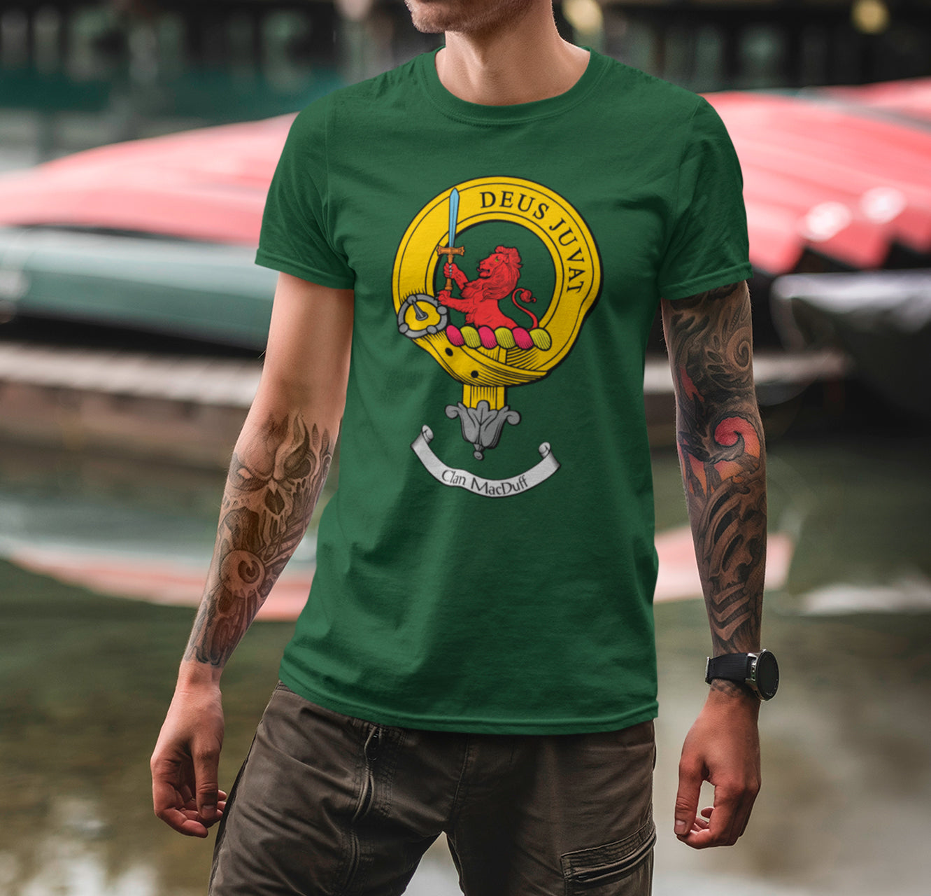 MacDuff Clan Crest Gents T Shirt