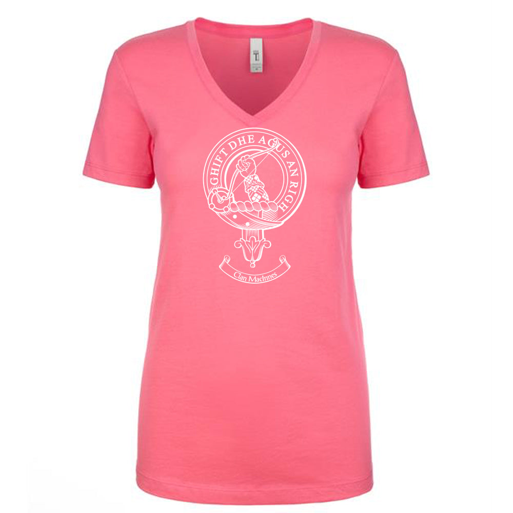 MacInnes Clan Crest Ladies Ouline T-Shirt