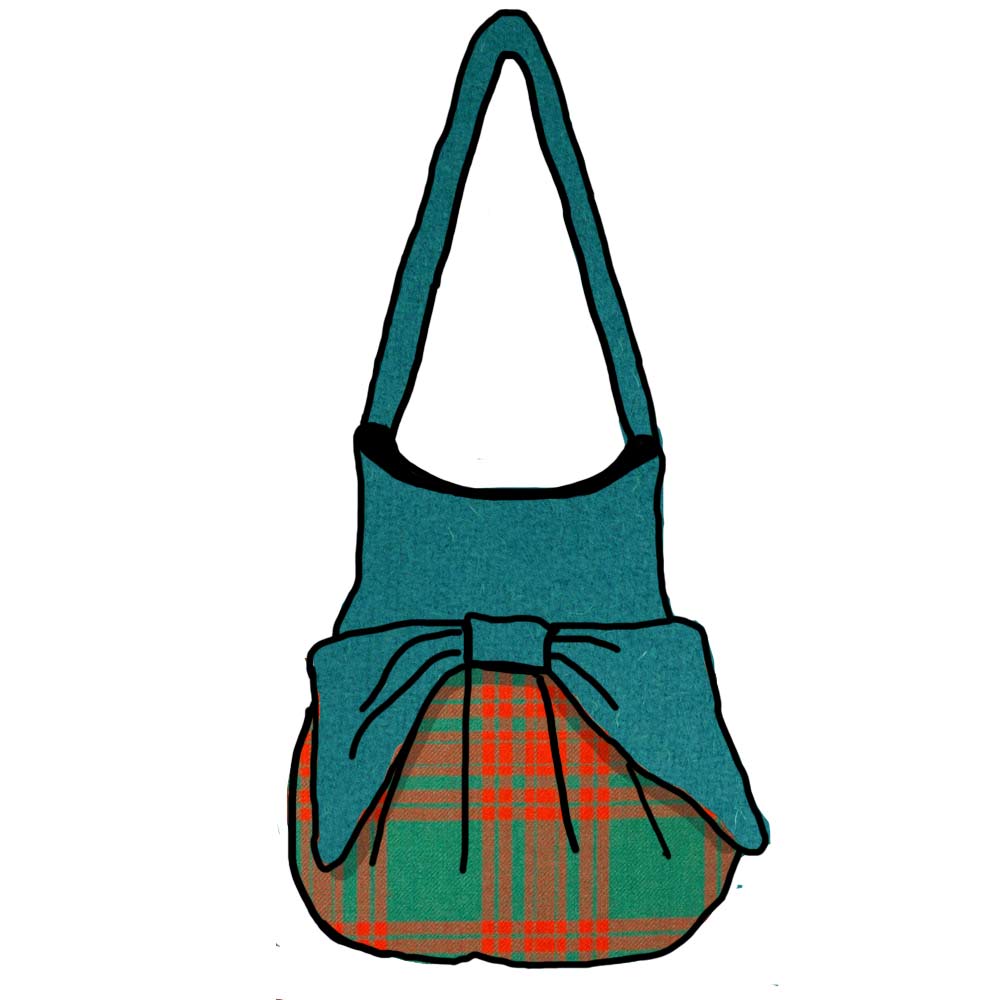 Menzies Green Ancient Effie Bag