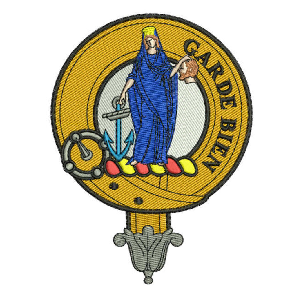 Montgomery Clan Crest Embroidered
