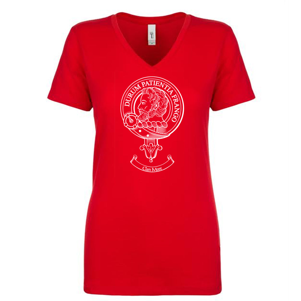 Muir / More Clan Crest Ladies Ouline T-Shirt