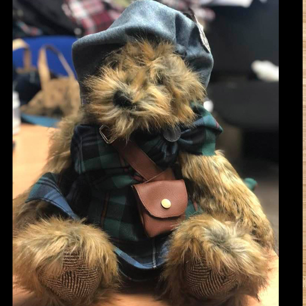 Scottish Ancestral Bear - Ruairidh in Robertson Hunting Ancient Tartan