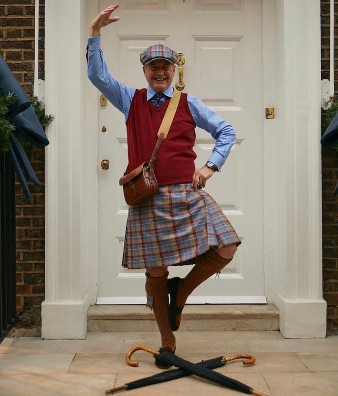 A Hand-Stitched Kilt for Jeremy Hackett: Celebrating 10 Years of the Campaign for Wool