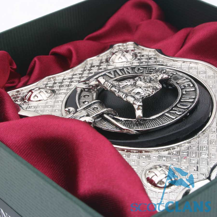 Pewter Clan Crest Buckles