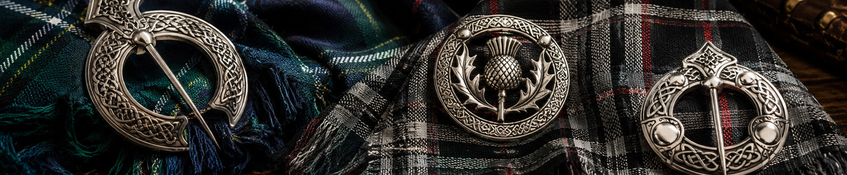 Plaids and Brooches
