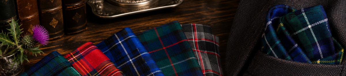 Tartan Pocket Handkerchiefs