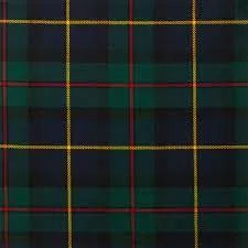 Custom Tartan Christmas Stocking with Embroidery