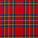 Custom Tartan Christmas Stocking with Embroidery