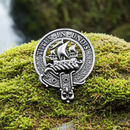 Clan Crest Badge in Pewter - St Kilda