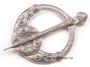 Battersea Spiral  Penannular Plaid Brooch
