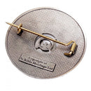 Scottish Clan Crest Saltire Plaid Brooch