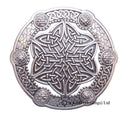 Celtic Key Plaid Brooch