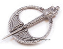 Lion Rampant  Penannular Plaid Brooch