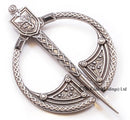 Lion Rampant  Penannular Plaid Brooch