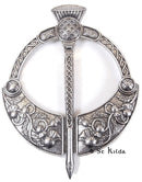 Highland Thistle Penannular Plaid Brooch