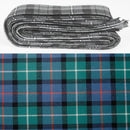 Wool Strip Ribbon in Davidson of Tulloch Ancient Tartan - Perfect for wedding decorations, cake trimmings, and bouquets, available in various widths.