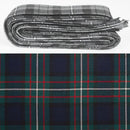 Wool Strip Ribbon in Ferguson Modern Tartan - 5 Strips, Choose your Width, perfect for wedding trimmings, bouquets, and decorations.