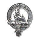 Grant Clan Crest Badge in Pewter showcasing traditional design and premium quality, perfect for displaying clan pride