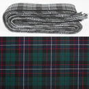 Wool Strip Ribbon in Galbraith Modern Tartan, perfect for weddings and various occasions, showcasing the vibrant tartan pattern and soft wool texture.