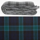 Wool Strip Ribbon in Graham of Menteith Modern Tartan - 5 Strips, Choose your Width - Perfect for weddings and versatile crafts with unique tartan patterns.