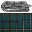 Wool Strip Ribbon in Henderson Modern Tartan - 5 Strips, Choose your Width, ideal for wedding trimmings and decorations.