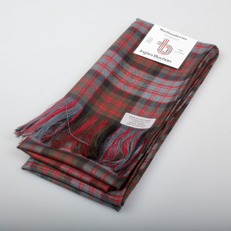 Full Length Sash in MacDonald Weathered Tartan