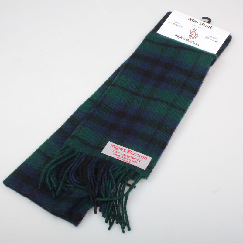 Lambswool Scarf in Marshall Modern Tartan